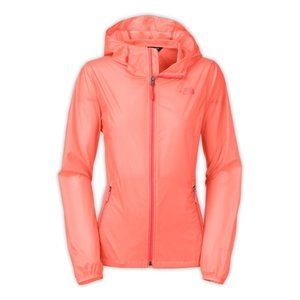 The North Face Women's Cyclone Hoodie in Neon Peach